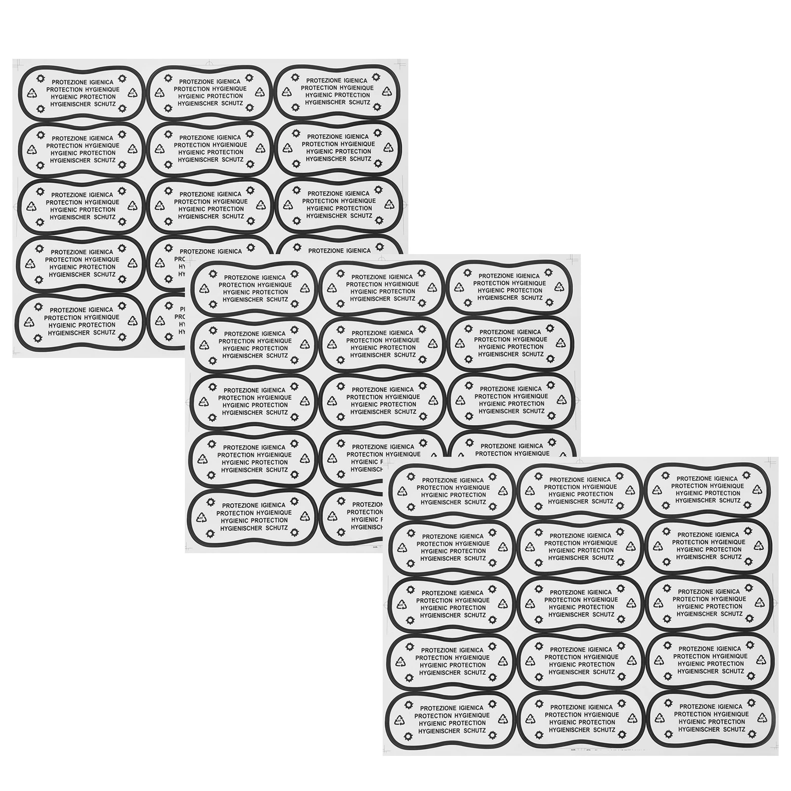 

50pcs Bikini Sticker Transparent Adhesive Liners Waterproof Swimwear Protective Stickers For Swimming Beach Pool Sanitary Liner