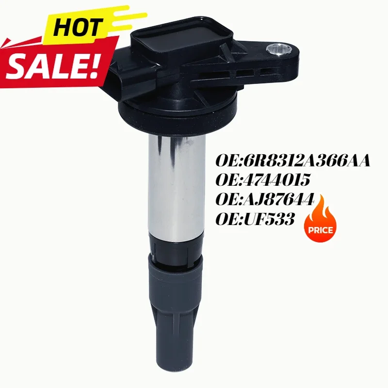 

Ignition Coil 6R8312A366AA For Land Rover LR3 Range Rover Sport Jaguar S-Type XF XJ8 XJR XK XK8 XKR 4.2 4744015 AJ87644 LR016999
