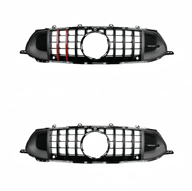 

Подходит для Mercedes Benz GT50 GT53 AMG GT63 Решетка GT Решетка Babos GT900 Решетка зеркала Модификация и обновление логотипа