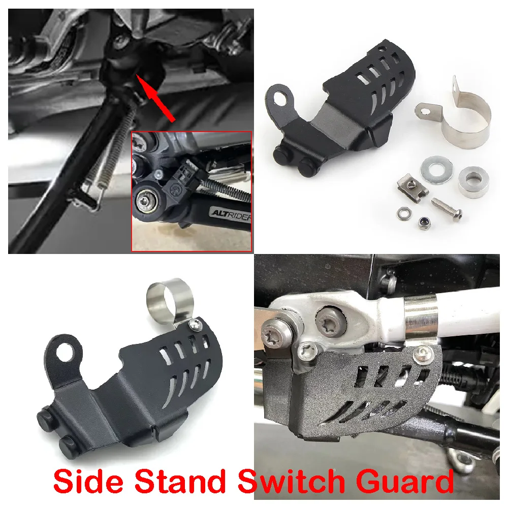 

Fits for BMW R1250GS ADV R1250RS R1250R GS R1200 LC R1200RS R1200R 2014-2024 Motorcycle Side Stand Switch Guard Protector Cover