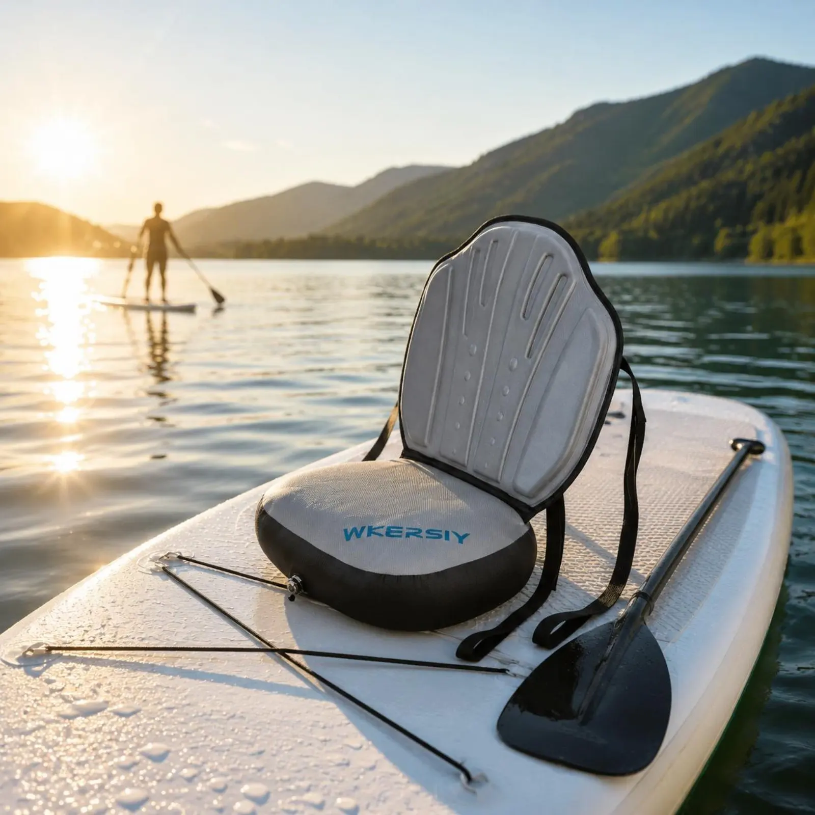 Inflatable Seat Portable Paddle Board Chair Comfortable Inflatable Cushion Seat for Stand Up Paddle Board Surfboard view 5
