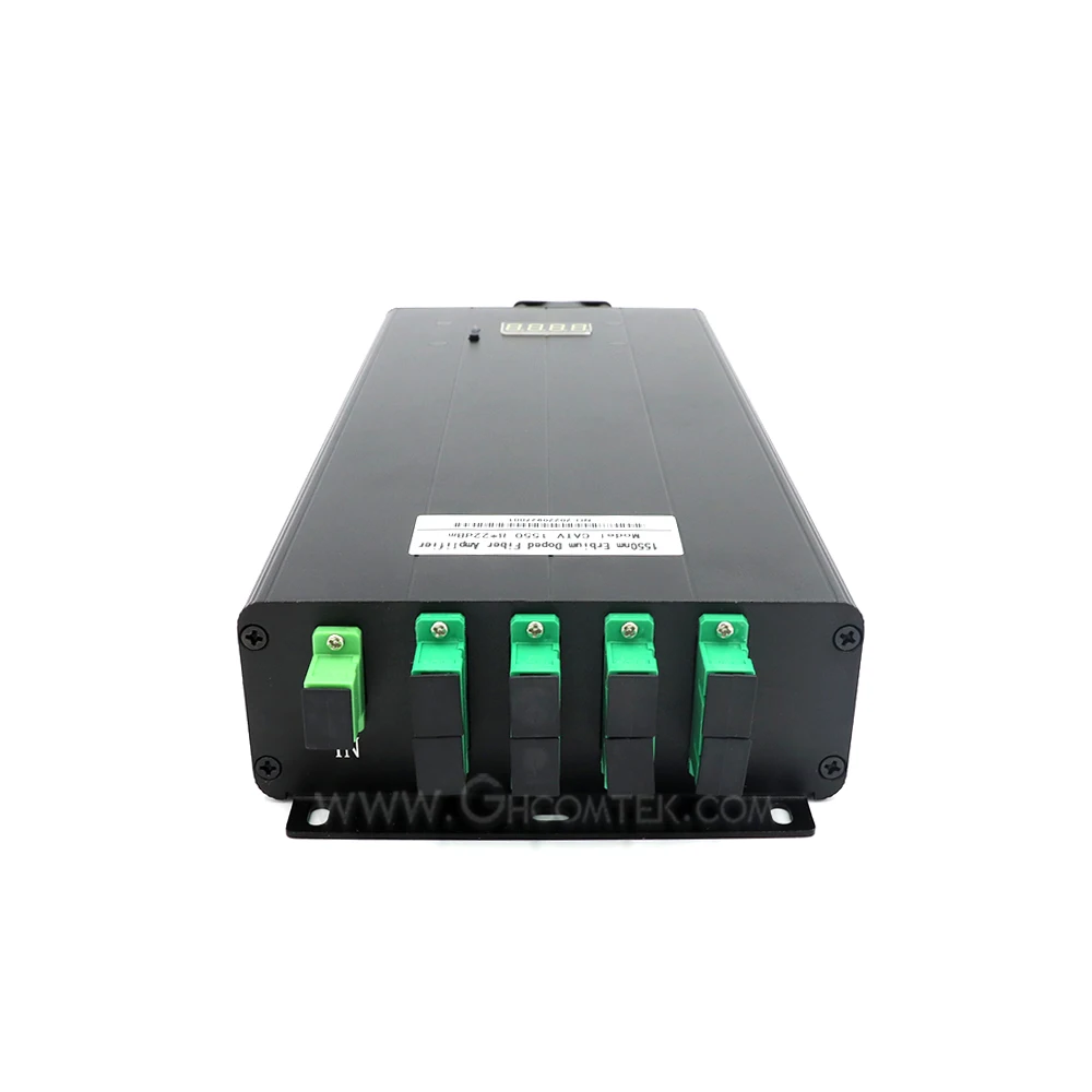 Fiber Optical Amplifier PON EDFA Multi-Port 8x23dBm Power Out