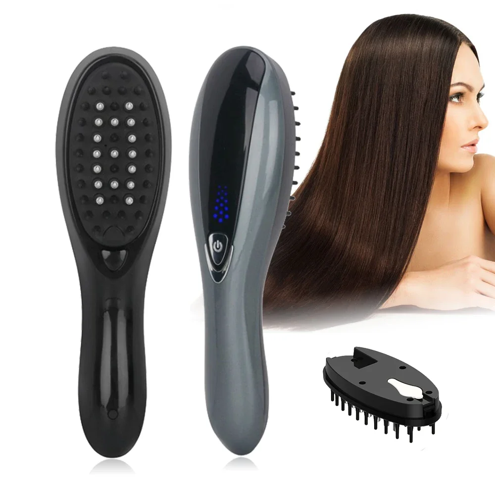 High quality Hair care Comb Liquid Import Hair Growth Care Treatment Vibration Massage Comb Anti Hair Loss Scalp Care Massager