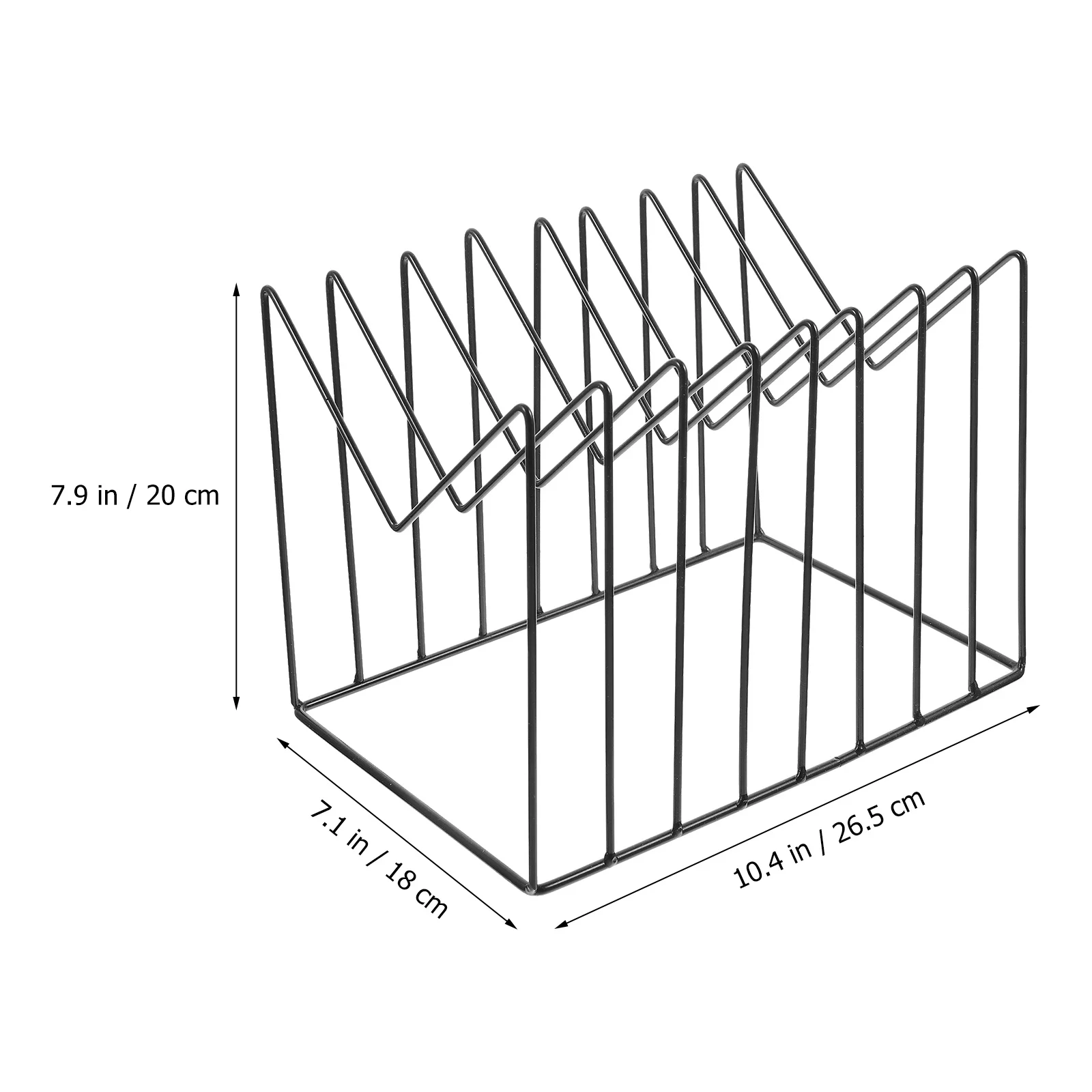 

Iron Floor Standing Bookcase Bookshelf Record Rack Shelves Art Storage The Album Simple Desktop