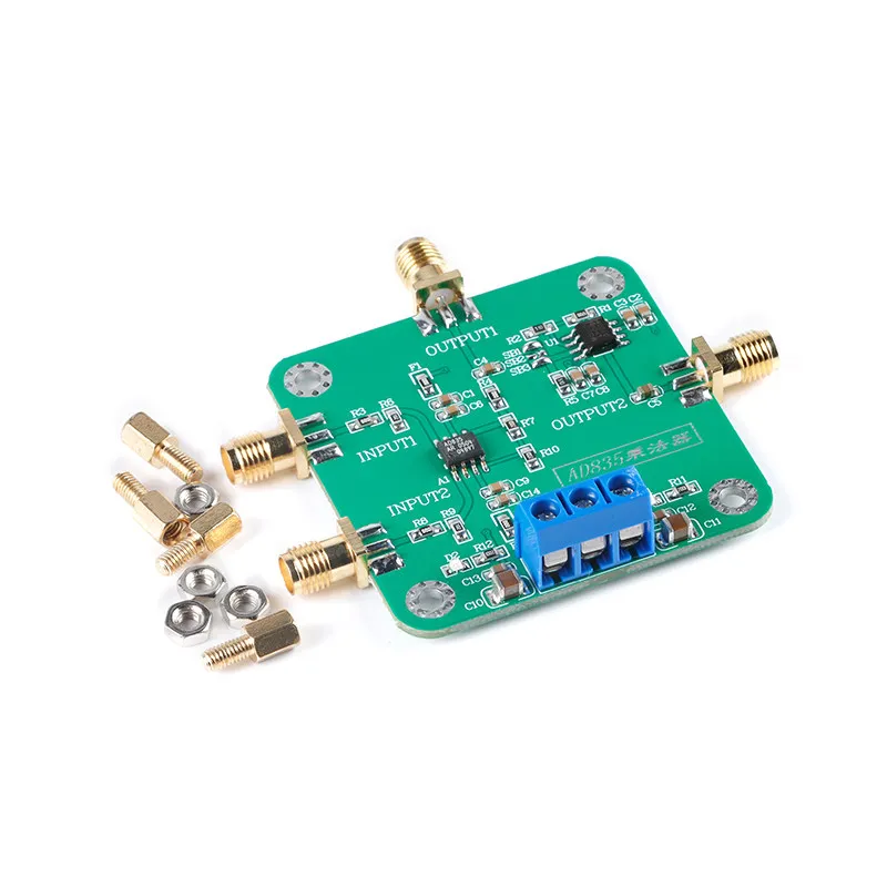 AD835 Multiplier Module, Mixing, Wideband Modulation, 4 Quadrant Analog Multiplier with Post-Stage Operational Amplifier