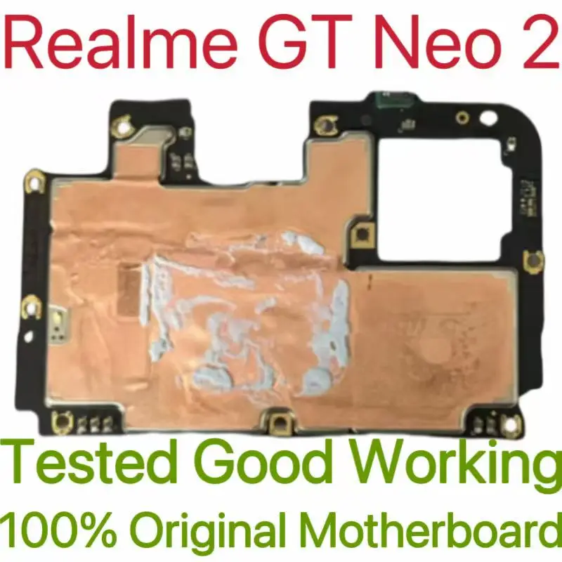 Global Version Original Unlocked Motherboard for Realme GT Neo 2 Tested Circuit Plate Main Logic Board for Realme GT Neo 2