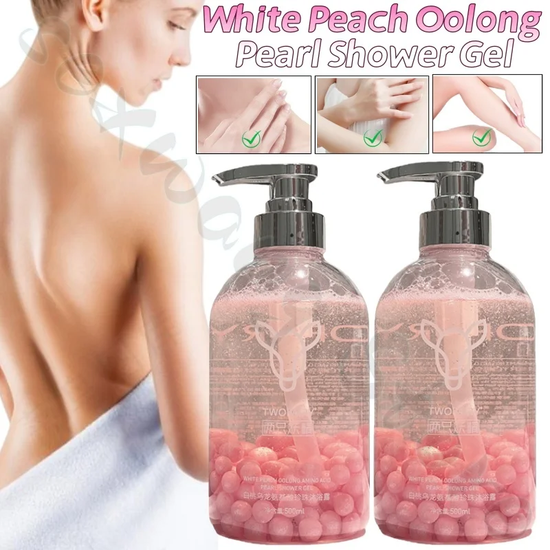 

White Peach Oolong Pearl Shower Gel deeply cleanses and moisturizes the skin, fully hydrates and improves roughness and dryness.