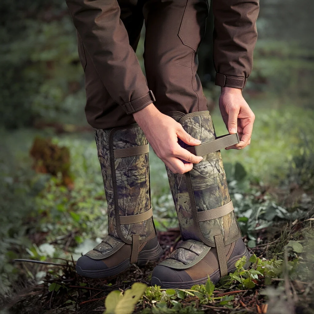 Taktische Beinschoner für Outdoor-Sportarten, Felsklettern, Bergsteigen, wasserdicht, insektensicher, Beinschützer