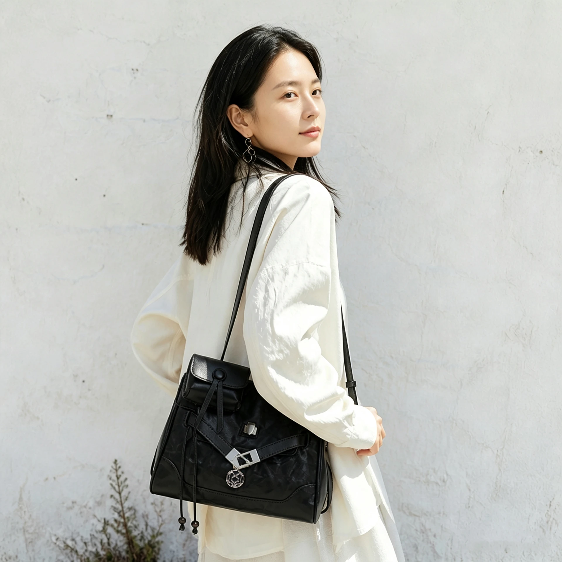 FOXER Vintage Wrinkle Genuine Leather Tote Bag Luxury Women Shoulder Crossbody Bag Large Capacity Ladies Daily Commute Handbag