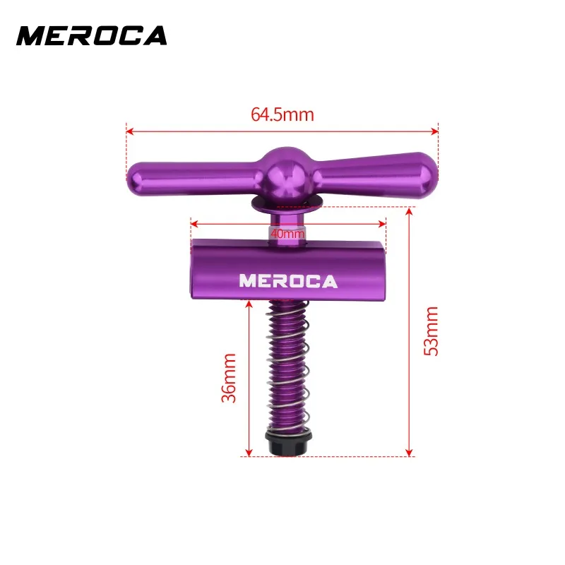 For brompton hinge clamp Aluminum alloy folding bike hinge clamp C-Clip Black Red Silver Gold Purple Quick-Release Hinge Clamp