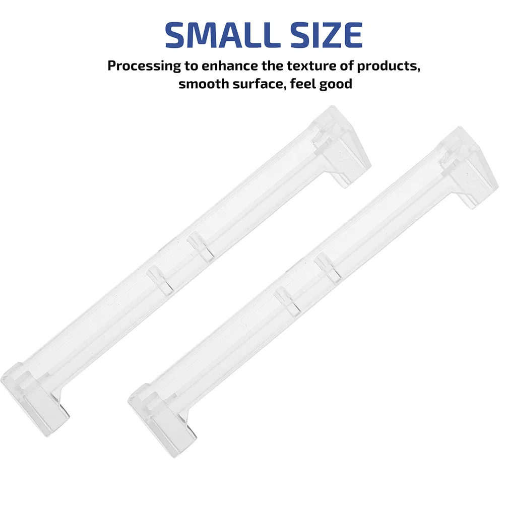 

2Pcs Vertical Blind Valance Corners Transparent Plastic Blinds Corner Bracket for 35 Inch Blind Frame Connector Hidden