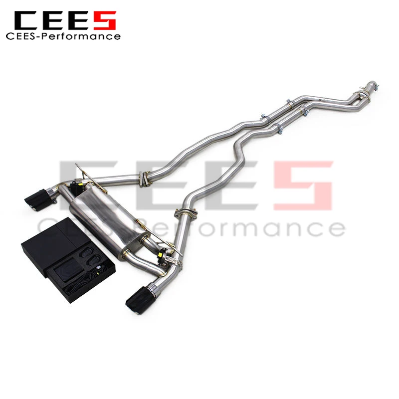 

Выхлопная система cees для BMW M140/M140i F20 B58 3.0T 2017-2019 SS304 Performance Sport Car Valvetronic, глушитель Catback