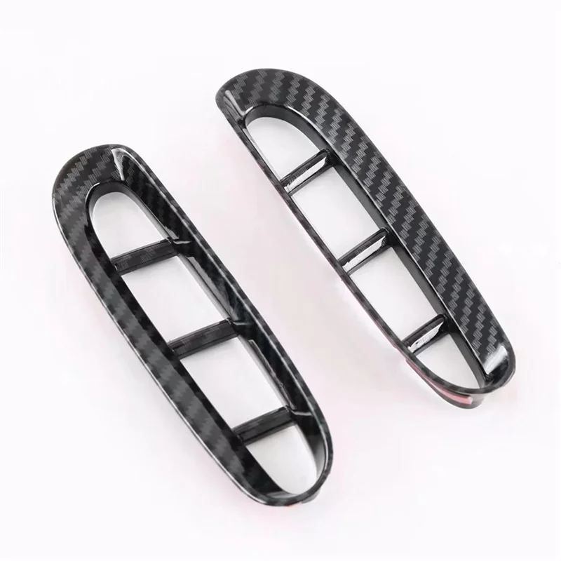 혼다 ZRV ZR-V 탄소 섬유 자동차 프론트 펜더 사이드 에어 벤트 커버 트림, 자동차 스타일링, 2022 +