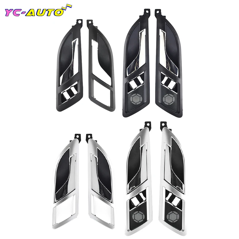 Wewnętrzny montowany na drzwiach samochodu uchwyt klamka wewnętrzna klucz wewnętrzny otwórz drzwi dla Skoda Superb 2001-2008 dla volkswagena VW Lavida 2008-2012