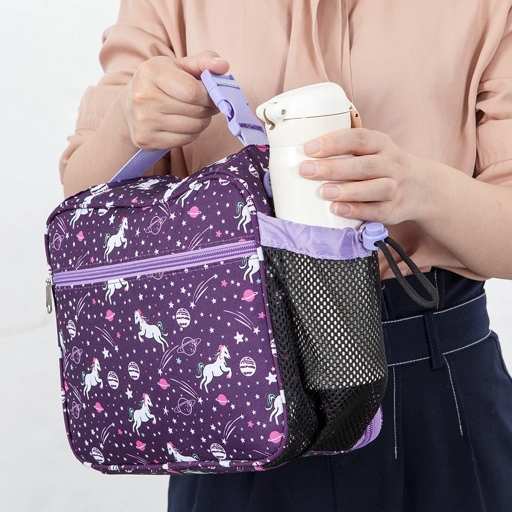 Fiambrera infantil unicornio – Reutilizable con doble aislamiento e impermeable - imagen 5