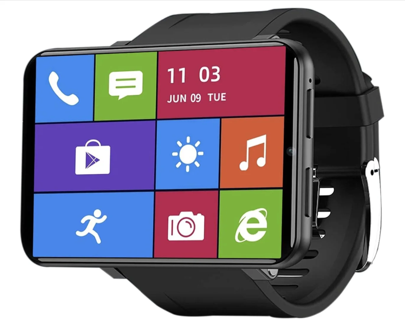 LTE 4g Android smartwatch nano sim card 2.86 inch 3+32GB smart watch gps  wifi  app download  DM101 DM100