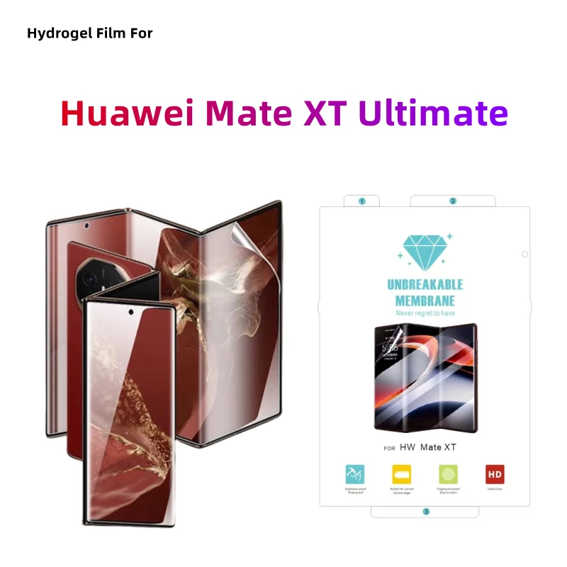 

HD Screen Protector For Huawei Mate XT HD privacy Hydrogel Film For Huawei Mate XTs Clear Protective Film Full Cover Protection