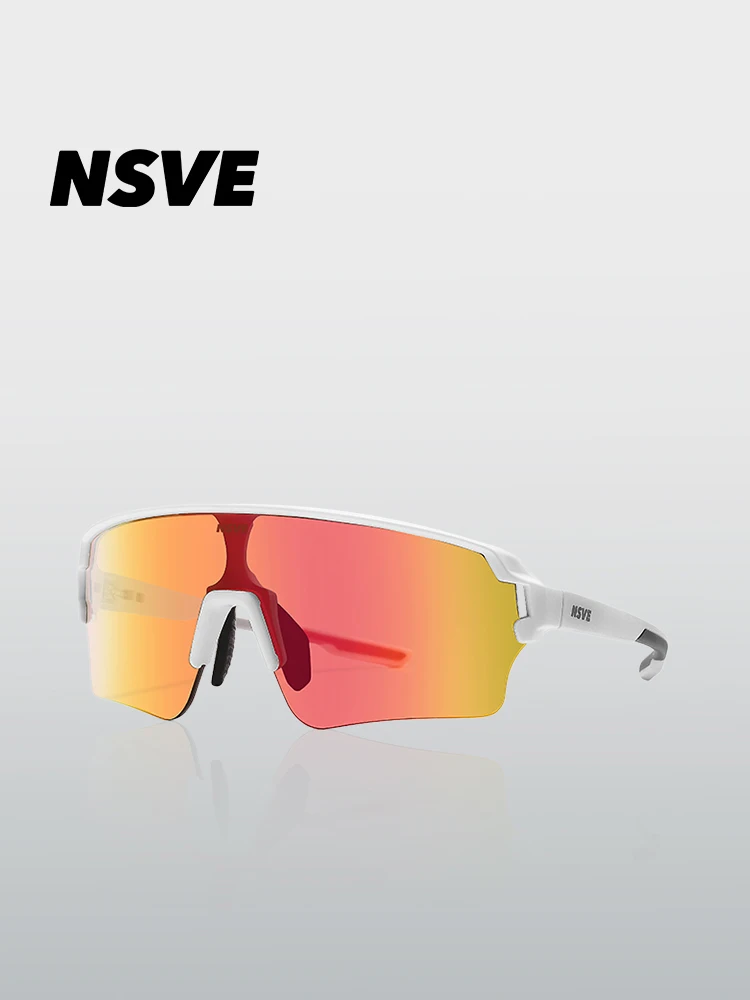 

NSVE Breakthrough Series Cycling Glasses with Photochromic Lens - Prescription Ready for Running Outdoor, Unisex 30022