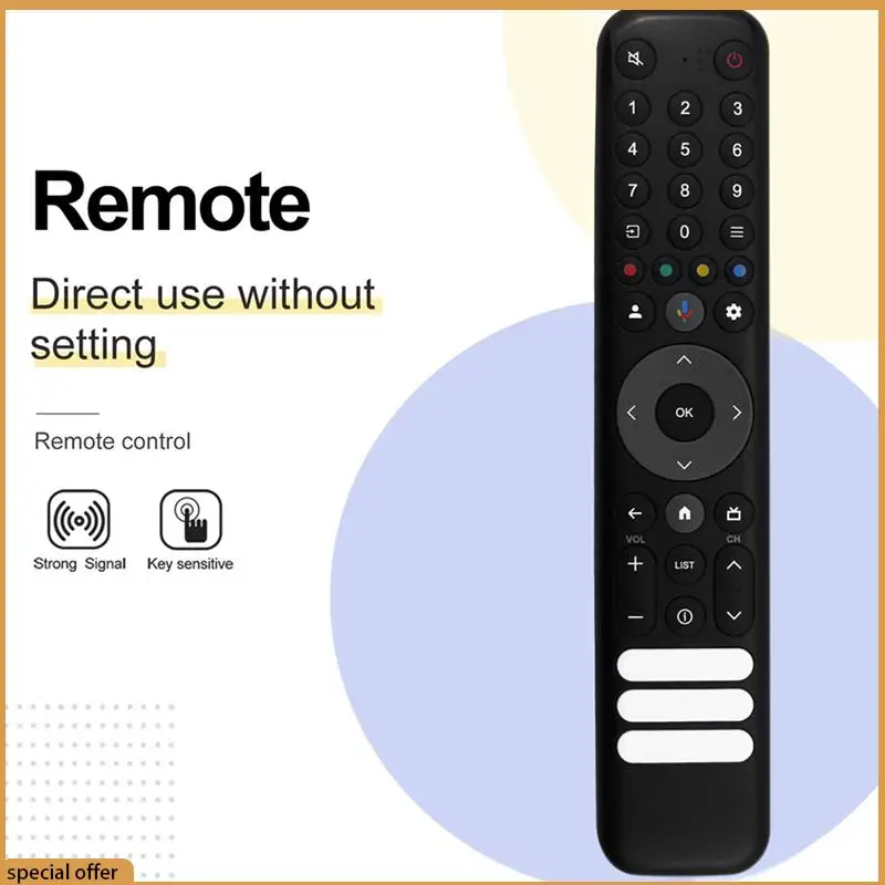 A68Z 2X Reemplazar RC833 GUB1 Control Remoto Para Tcl Qled Smart Tv 50 55 65 75C645 P745 C745 C845
