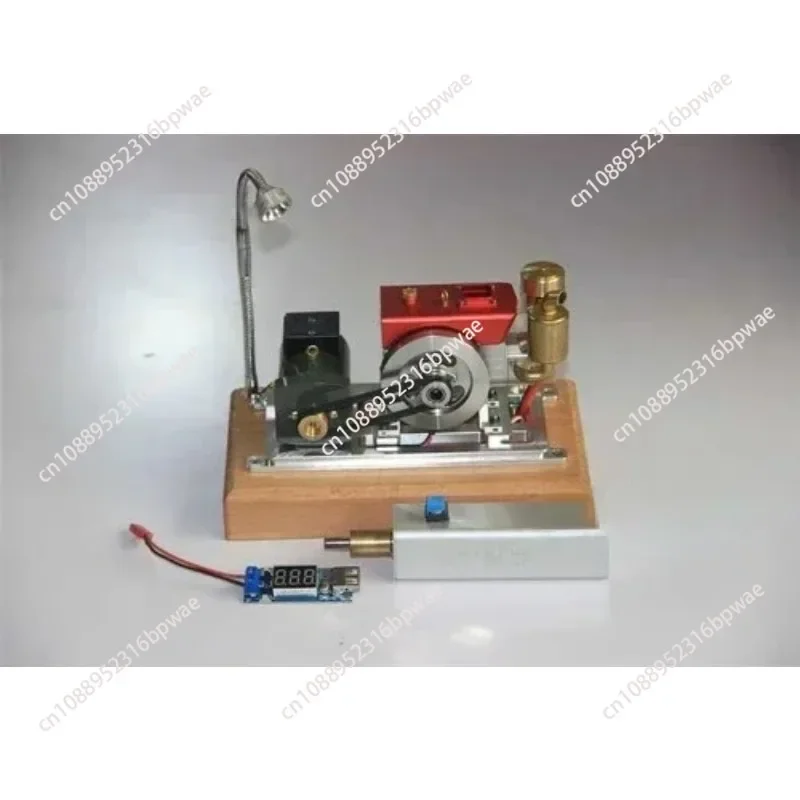 Simulated mini generator methanol gasoline engine can be equipped with 12V digital accessories that can generate electricity