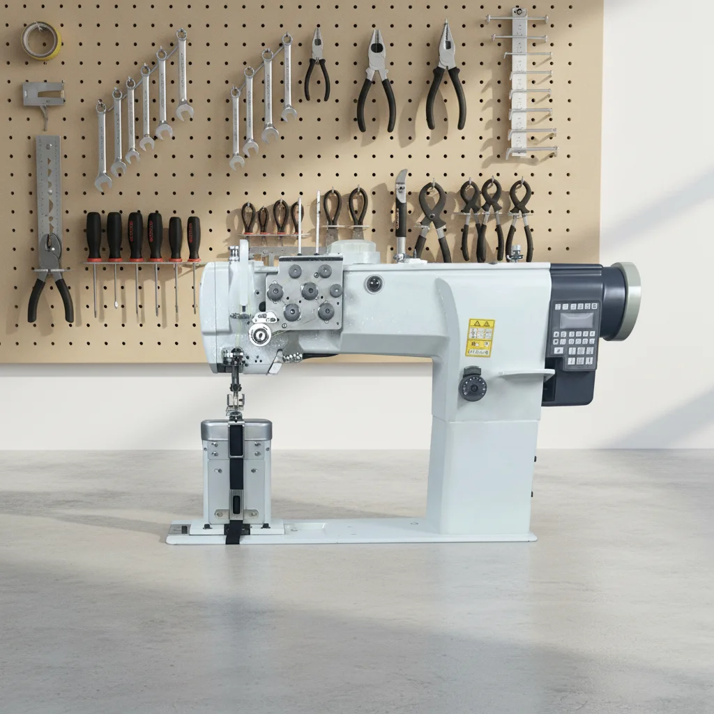 

ATV&UTV8868DH Double Needle Extra High Post Bed Industrial Sewing Machine Heavy Duty Motor Metal Computerized Automatic for Leat