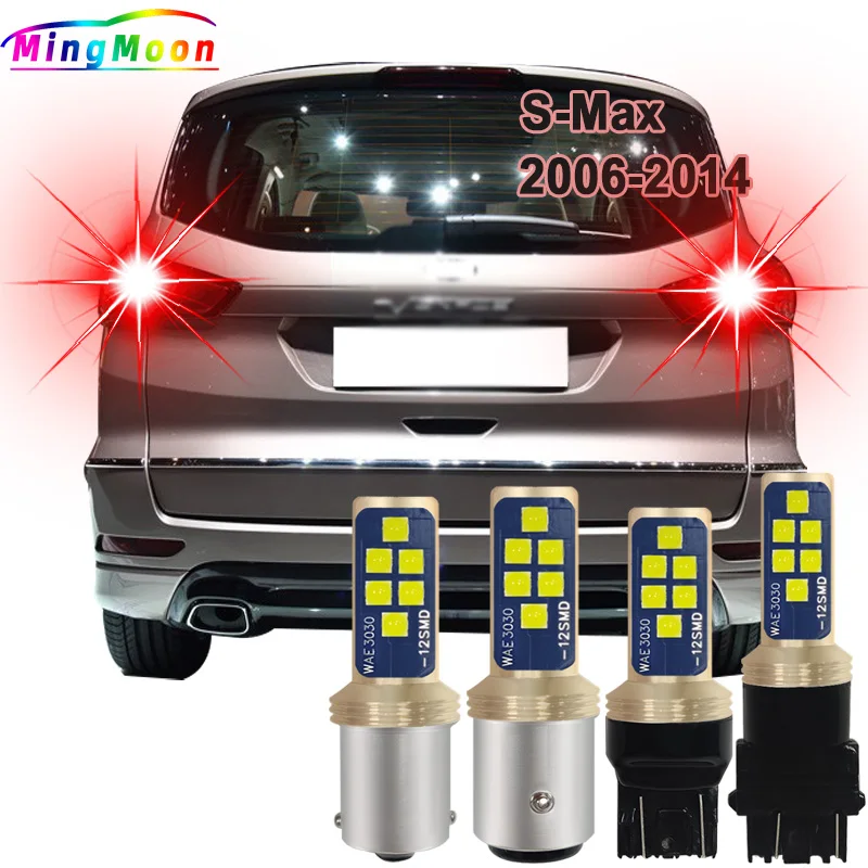

2pcs LED Brake Light Bulb Accessories For Ford S-Max S Max 2006 2007 2008 2009 2010 2011 2012 2013 2014