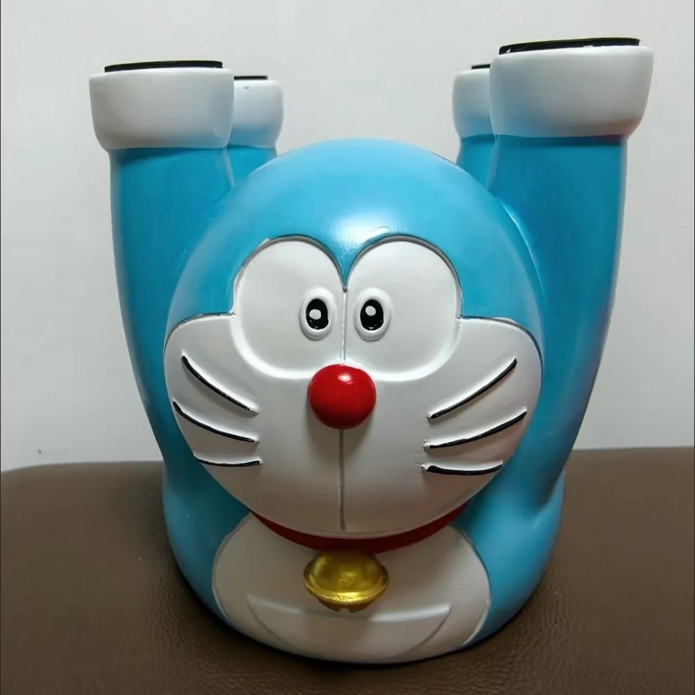 Caja de Almacenamiento Decorativa con Diseño de Doraemon, para Guardar Objetos Pequeños, Ideal para Sala de Estar, Dormitorio o Escritorio