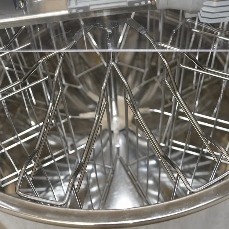 ine الكهربائية شعاعية تربية النحل العسل النازع رخيصة الثمن 12 إطار الفولاذ المقاوم للصدأ معالجة العسل Mach #6