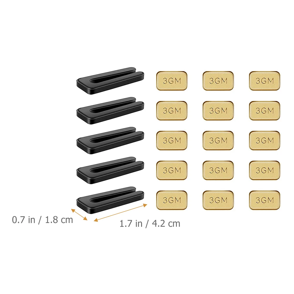 Imagem -04 - Lâmina Balanceamento Kit para Ventilador de Teto Esmalte Pesos Equilíbrio Acessórios Conjuntos