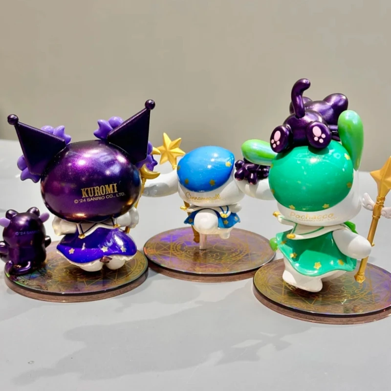 Offre spéciale Starlight fête magicien série boîtes aveugles ma mélodie Kuromi Hello Kitty boîte aveugle mignonne poupée à la mode fille cadeaux en Stock