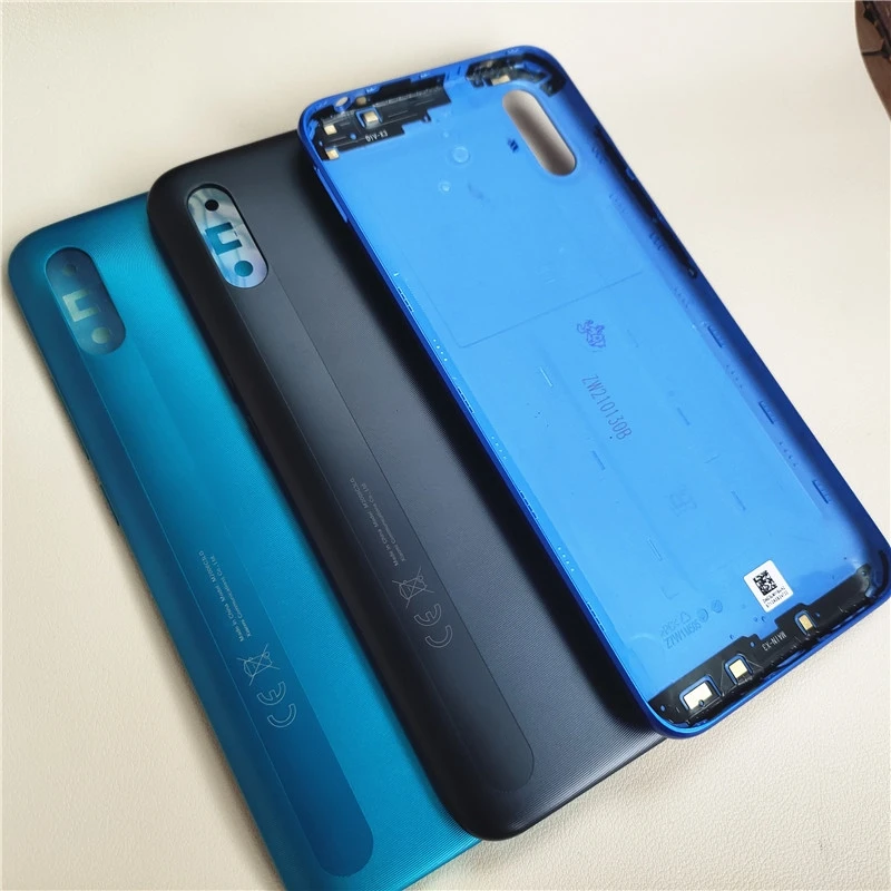 Plastic Back Rear Housing Cover For Xiaomi Redmi 9A Back Door Replacement Hard Battery Case