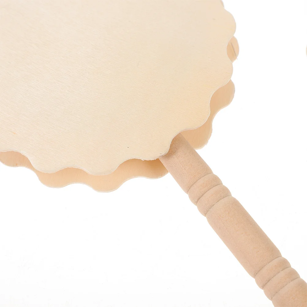 ชุดกลองไม้เปล่า 6 ชิ้น สำหรับงานประดิษฐ์ระบายสีด้วยมือ สำหรับเด็ก เครื่องดนตรีเพื่อการศึกษา ตกแต่งบ้านและโรงเรียน