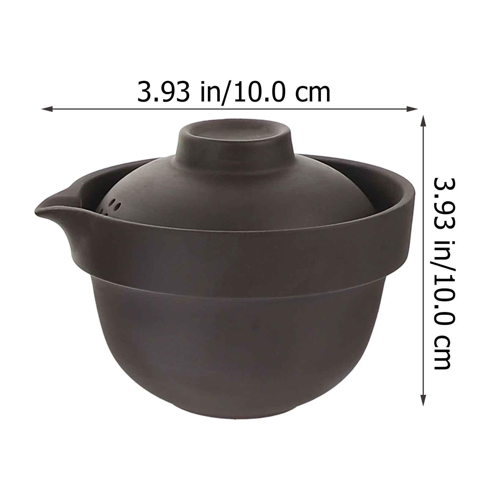 

1 Chinese Kungfu Purple Clay Tea Set With Cups Portable Ceramic Teapot Kit For Travel Outdoor Family Use Gift Teaware Service