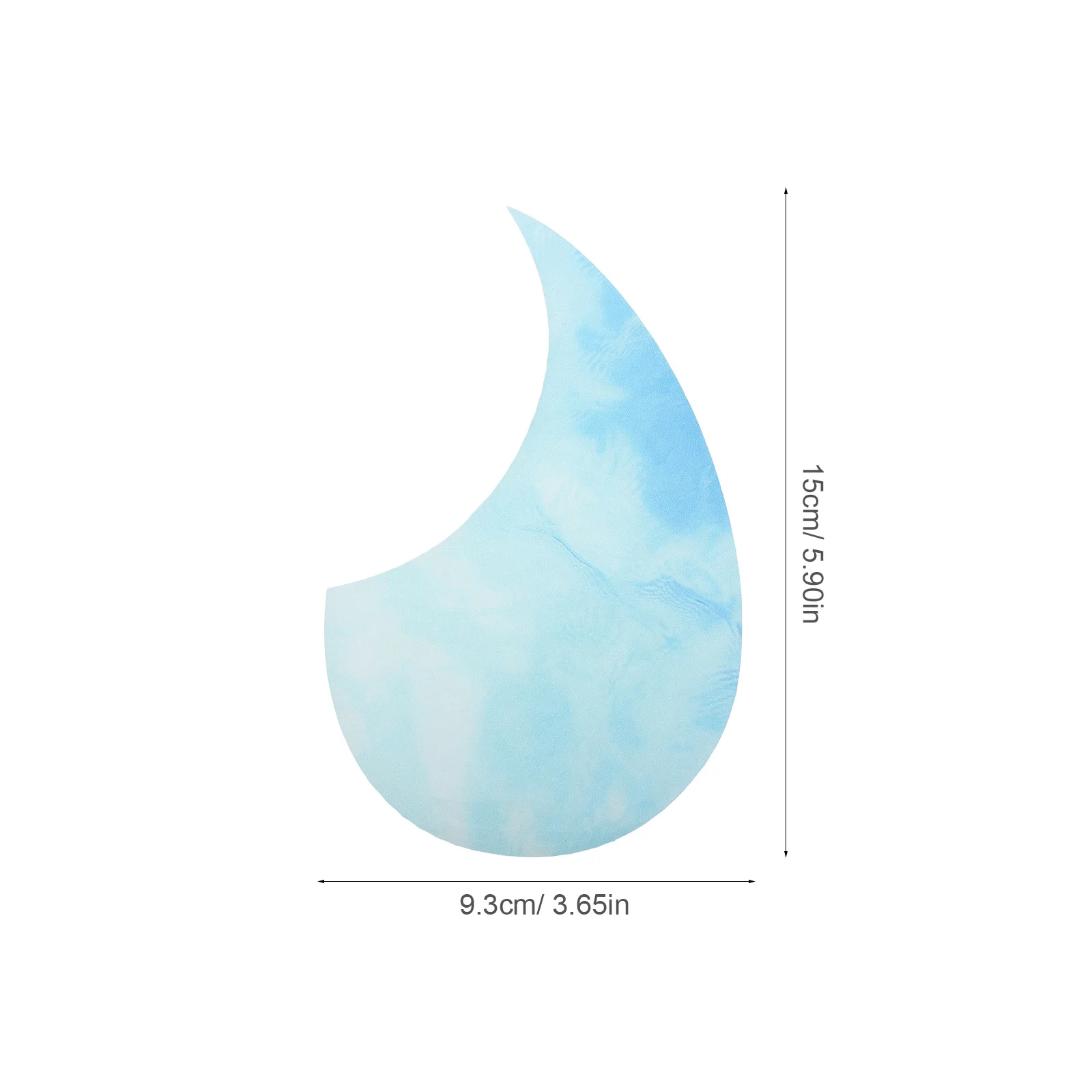 ملصق حماية الجيتار الصوتي على شكل كوما مع دعم ذاتي اللصق للجيتار الشعبي ولوحة خدش لحماية الجيتار