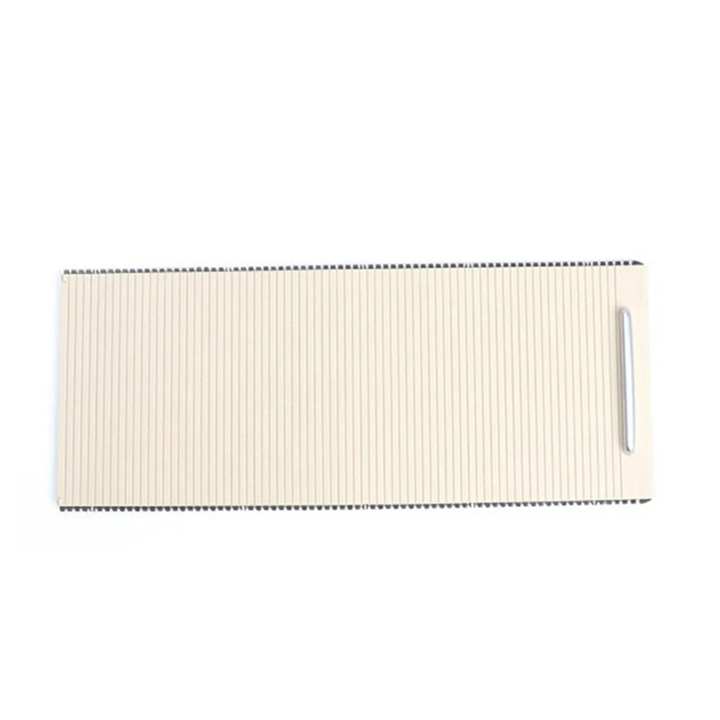 Center Console Sliding Shutters Cup Holder Roller Blind Cover Parts For VW Magotan Passat B6 B7 12-16 CC 10-18(Light Beige)