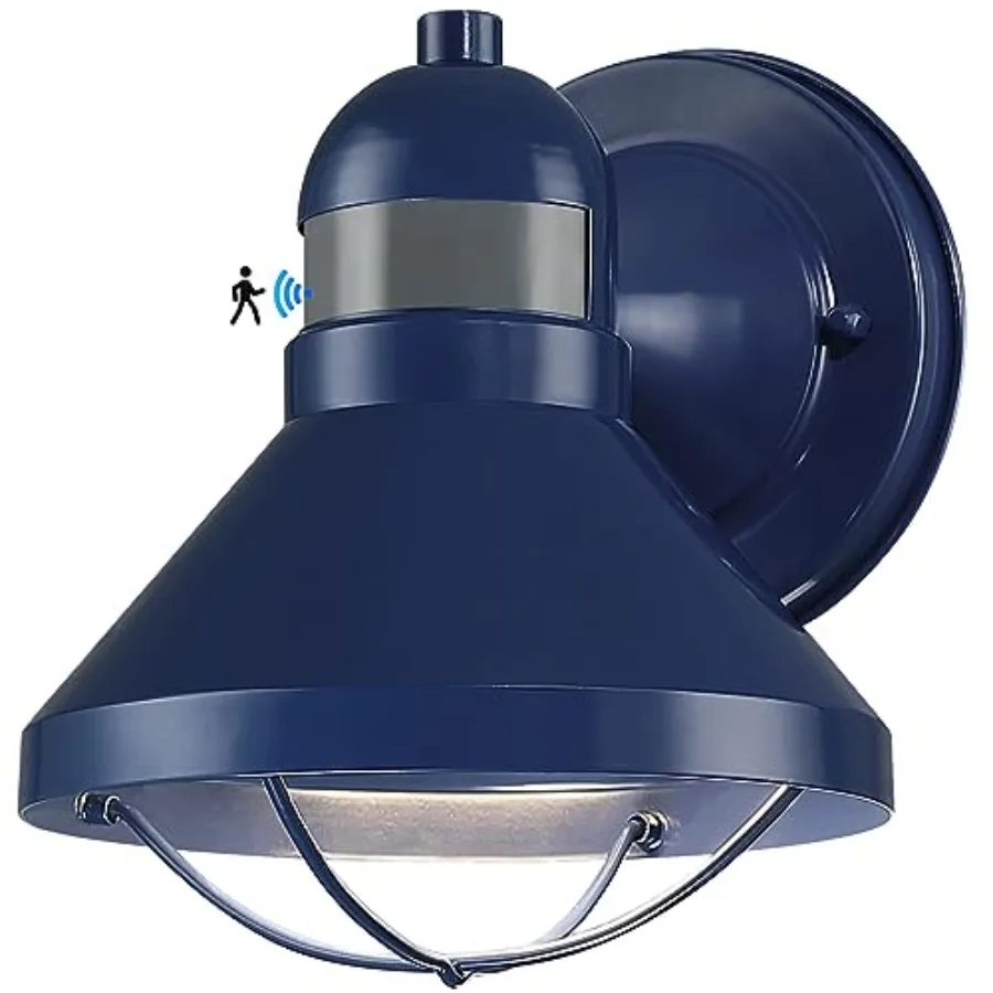 

Motion Sensor Outdoor LED Wall Sconce Dusk to Dawn Exterior Barn Lighting Fixtures Outside Porch Light Waterproof Farmhouse Wal