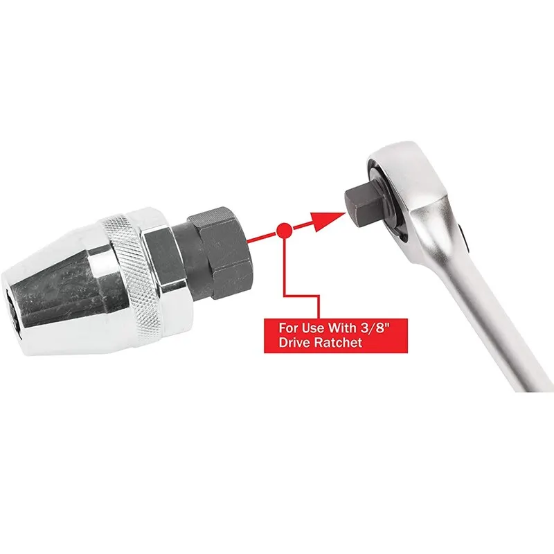 Broken Bolt Remover Stud Extractor Tool to Locks & Removes 1/4-Inch to 1/2-Inch Rounded Studs Damaged Waste Bolts Use