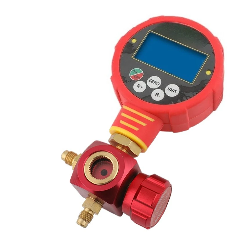 For Digital Display Electronic Pressure Gauge WK-6881H/L Air Conditioner Fluorinated Refrigerant Digital Meter Vacuum Plus