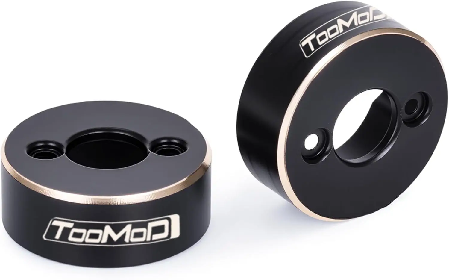 Black Coating Brass Rear Wheel Steering Weights for RC 1/30 Axial SCX30 Crawler Replace Upgrade