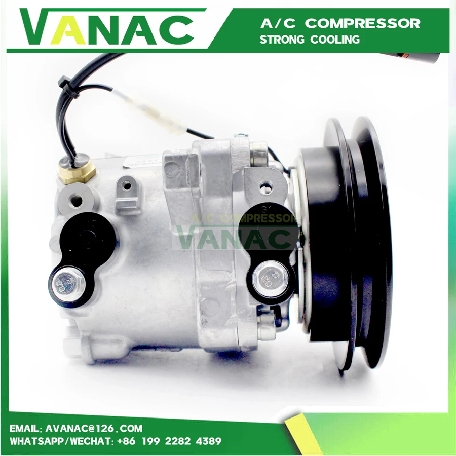 

SVO7E AC Compressor for Kubota M108S M5040 M7040 M8540 Tractor SV07E 3C581-97590 3C581-50060 447220-6750 447200-9130