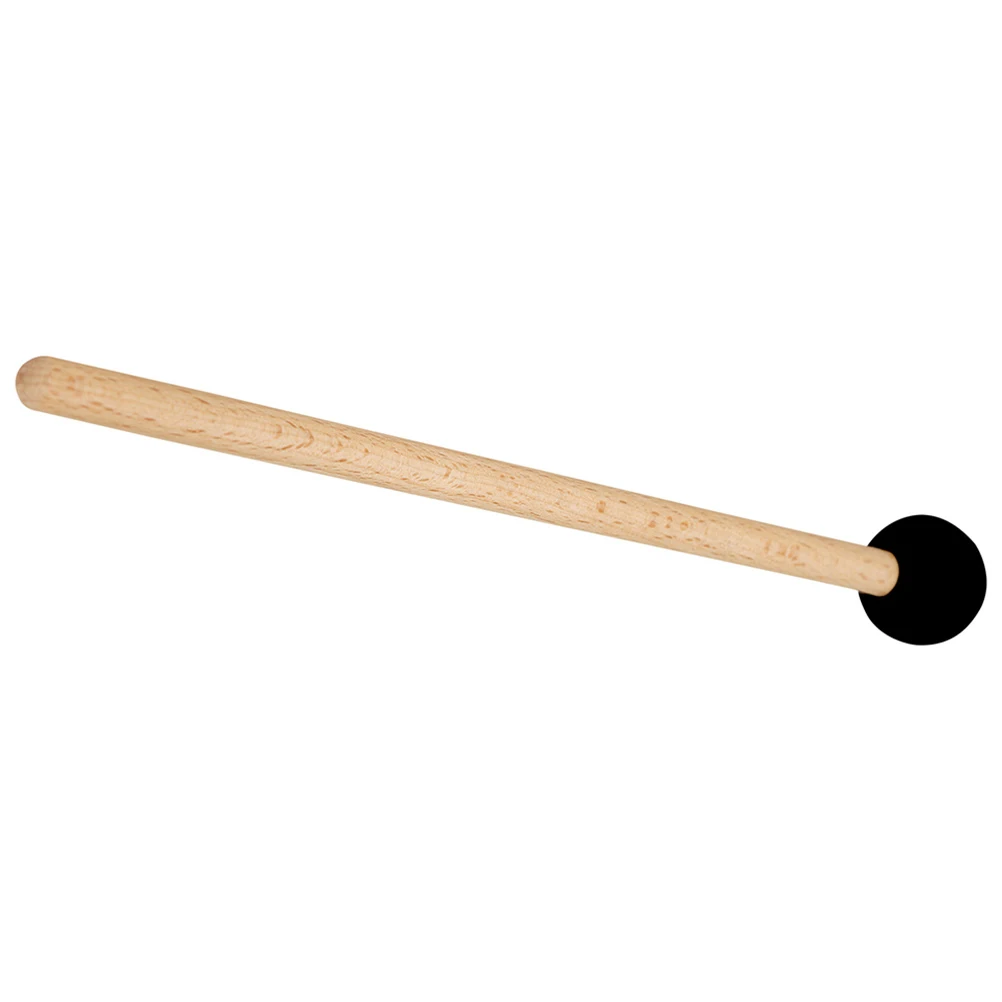

Singing Bowl Mallet Rubber Drum Mallet Beech Wood Handle Percussion Accessories Music Stick Mallets Bass Snare Drum Practice