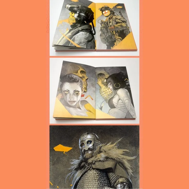 Hand-drawn Sketchbook Artbook Artistic Illustration Sketches Handbook Illustration Collection Masterpieces