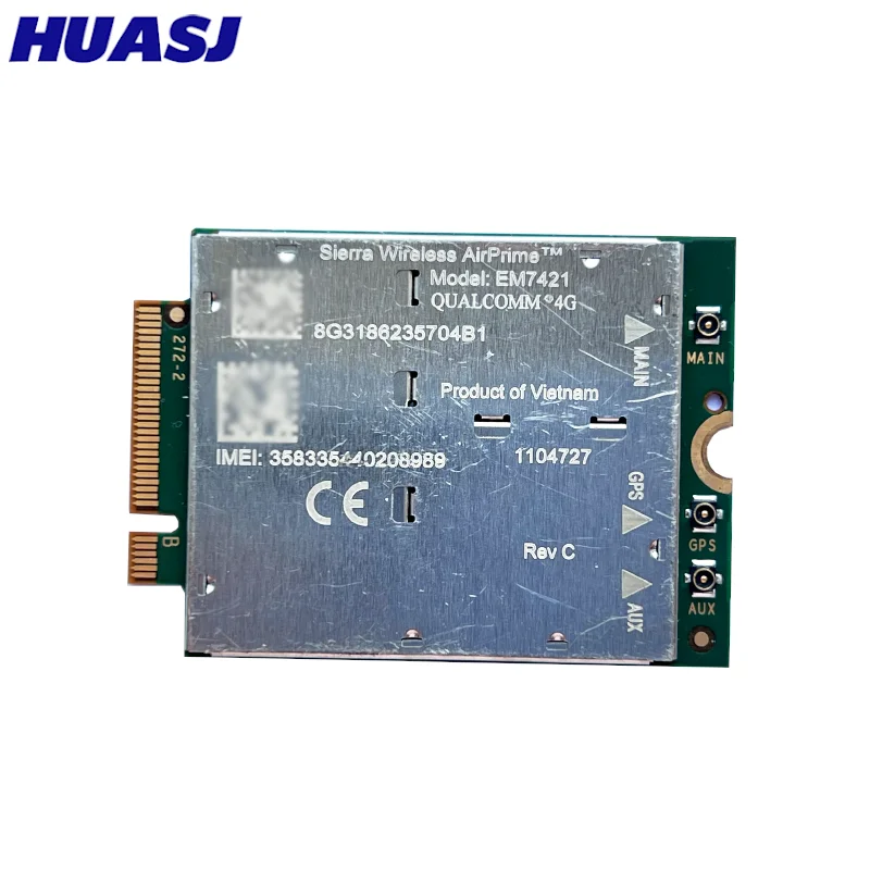 EM7421 LTE 4G M.2 Module  Cat7 300Mbps Rate for LTE bands in EMEA and Asia Pacific