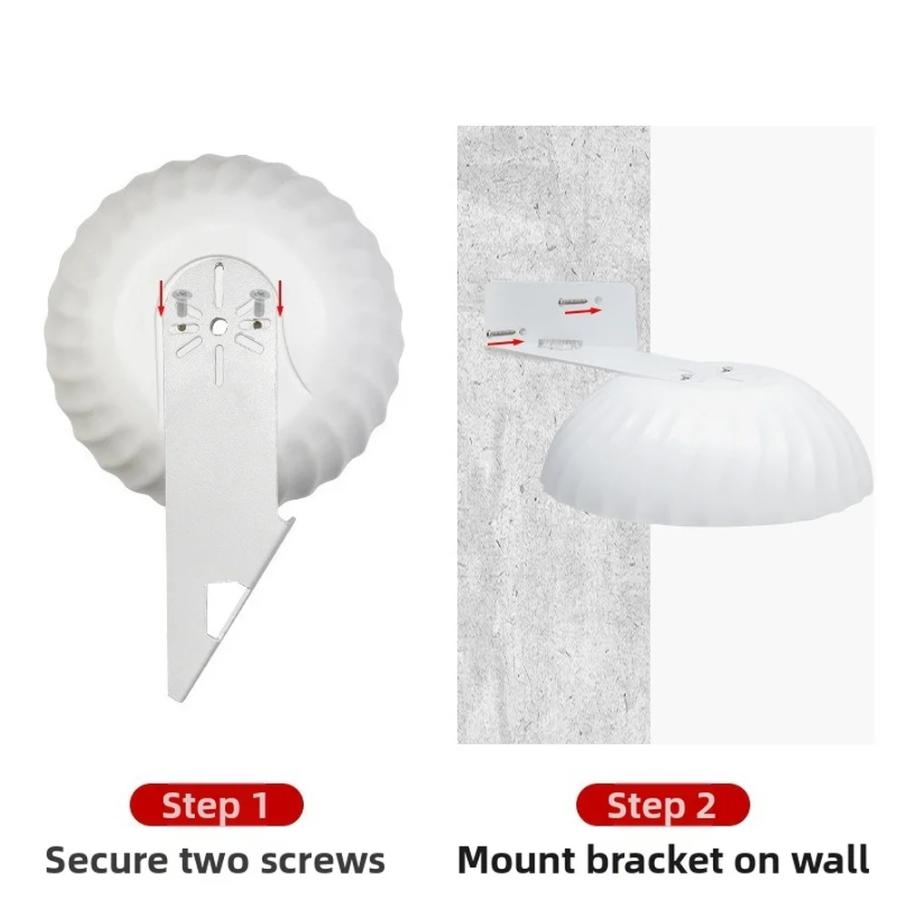 Wyze- Pan V3- Camera Sun Shade Outdoor Rain Cover Bracket Mount White 18.5x16cm UV Shield Security Surveillance Parts Set