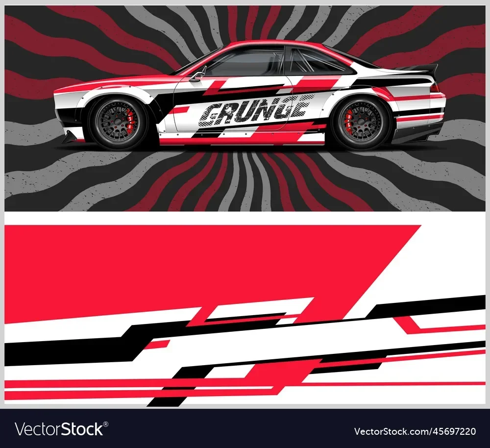 

Red Car Body Decoration Funny Color Change Bright Film Colorful Vinyl Wrap Sticker Sheet Film Decal Car Protection Sticker