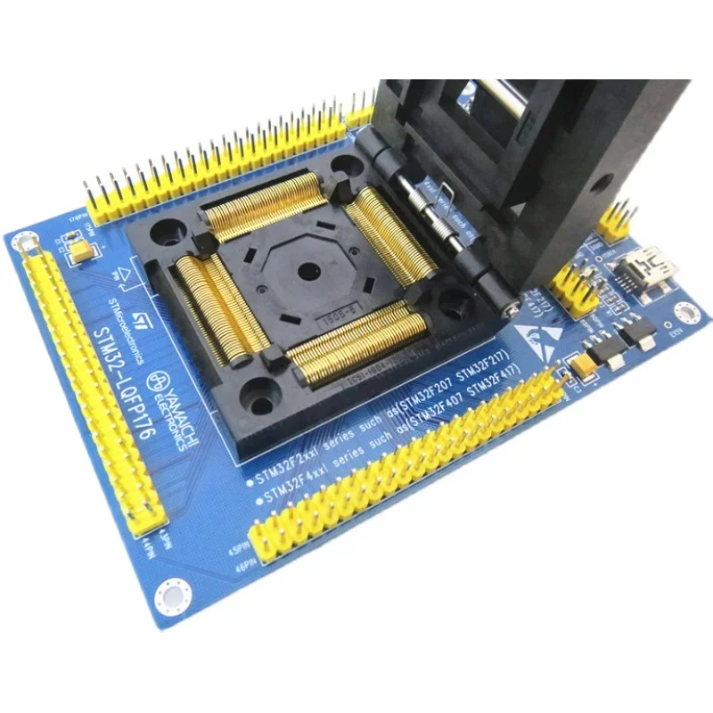 STM32F427 STM32F405 IC Test seat test bench test socket programming seat