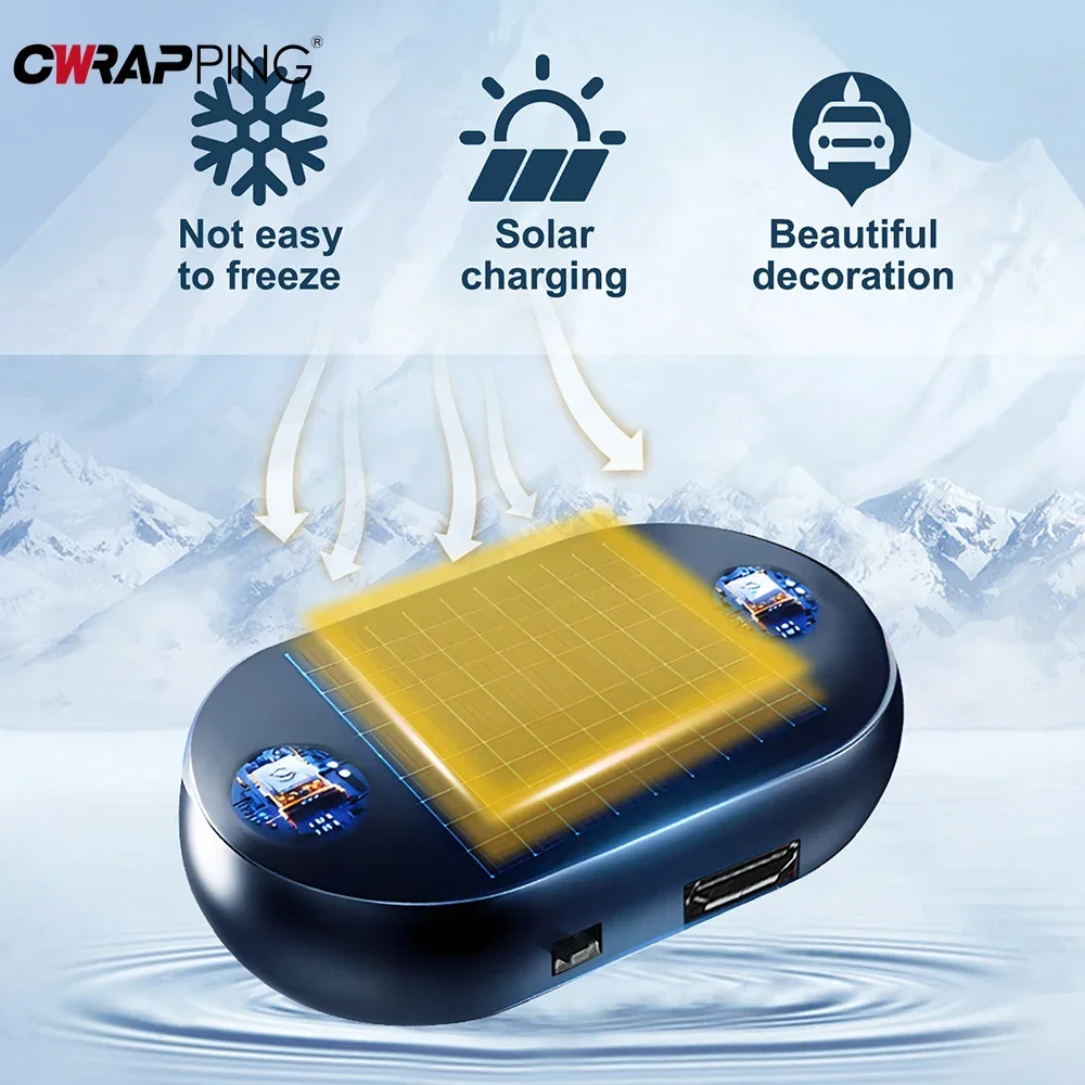 Car Snow Removal Tool Dual Power Supply Charging Fast Ice and Snow Melter Mini Portable Glass Window Electromagnetic Deicer