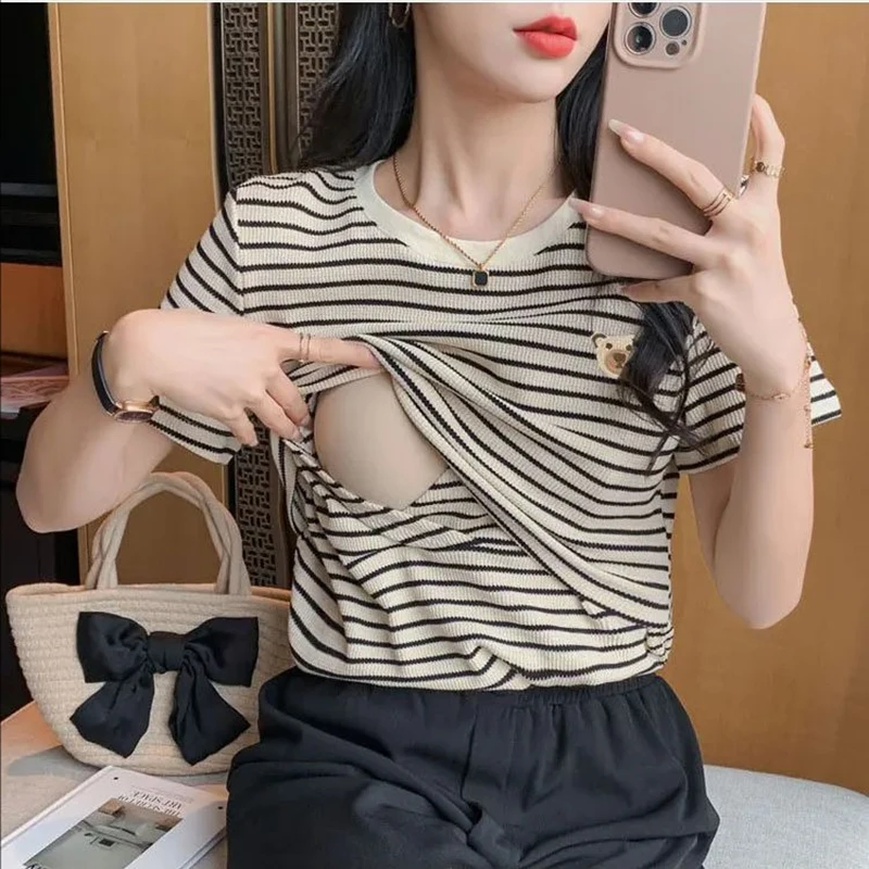 FOTO 1 - Женские топы для кормления грудью