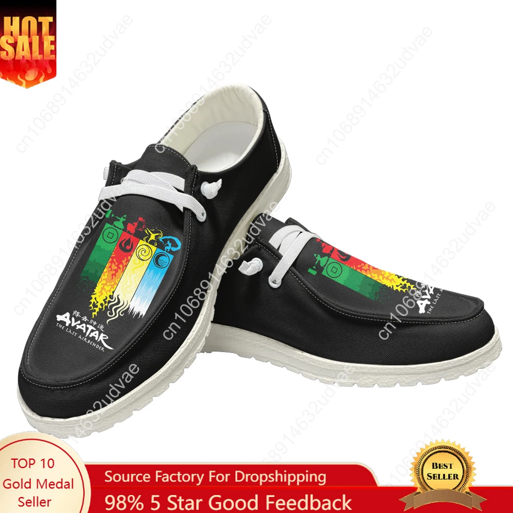 

Avatar The Last Airbender Casual Shoes Men Woman Flat Shoe Breathable Indoor Outdoor Lightweight Footwear Custom Made Shoe