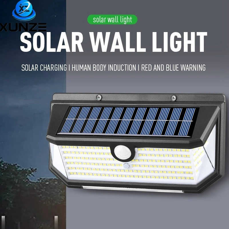 

Solar Outdoor Light Garden Decoration Led Camping Lights With 3 Working Mode Solar Motion Sensor Wall Lamps For Yard Grow Light